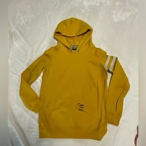 Vintage PINK Victoria's Secret Yellow Hoodie